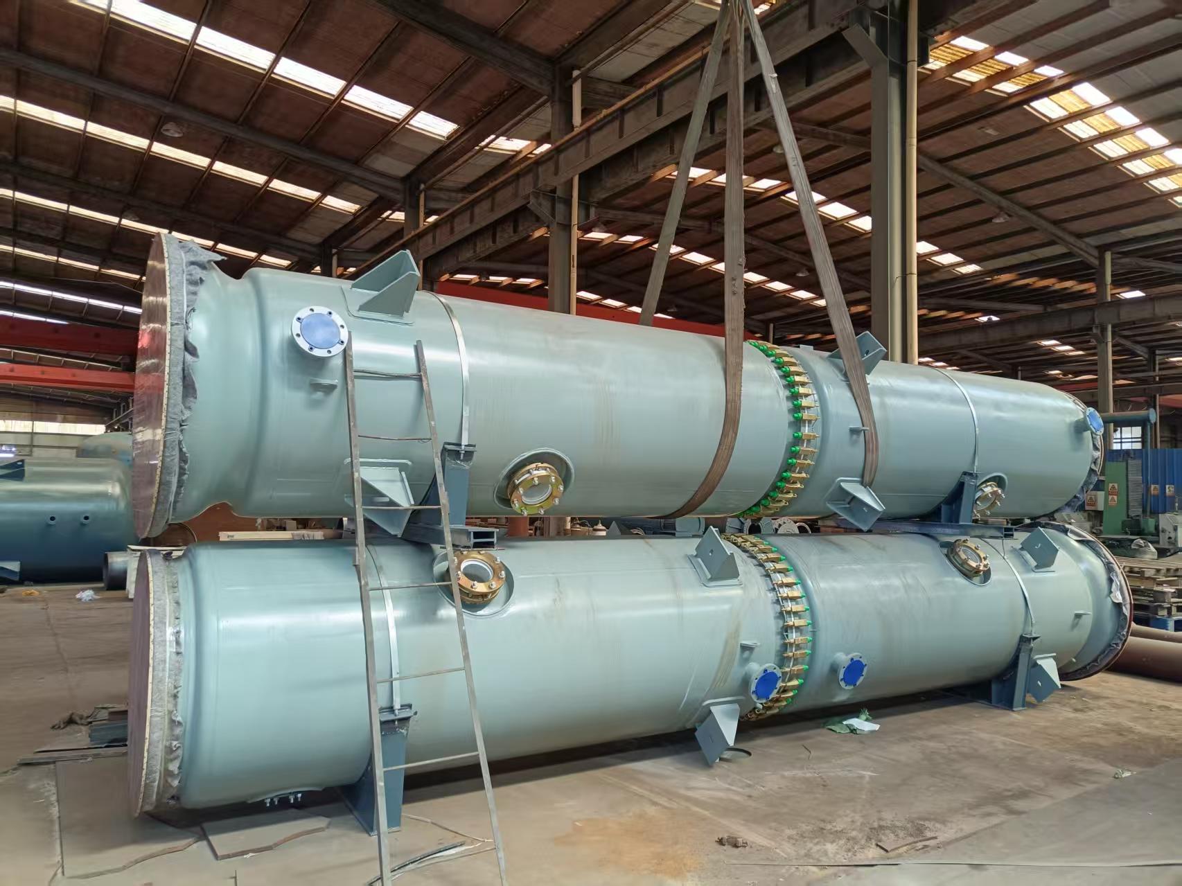 glass lined column for CPW